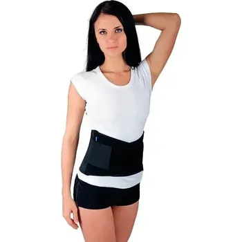 Panop bederní pás s výztuhami PAN 3.03 - XXXL—Elastický bederní pás se čtyřmi dlahami a podpůrným tahem