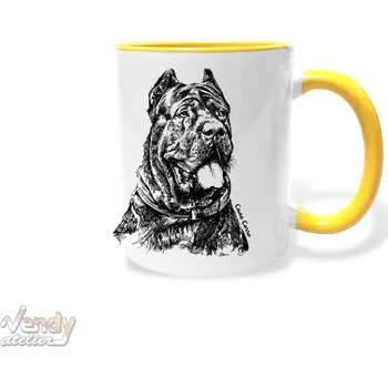 Hrnek - Cane Corso Barva: Žlutá