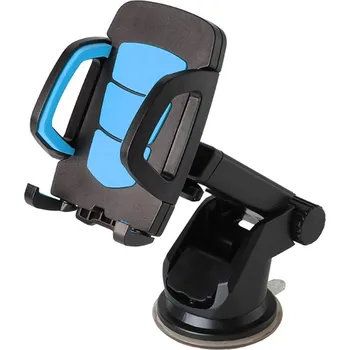 Držák do auta Univerzální držák do auta na sklo pro mobilní telefon do 6,3 - modrý