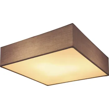 Svítidlo GLOBO 15585D1 SANNA, E27 3x15W LED, textil antracit, kov, stropní svítidlo