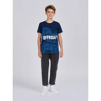Chlapecké tričko Chlapecké tričko Offroad - navy 128
