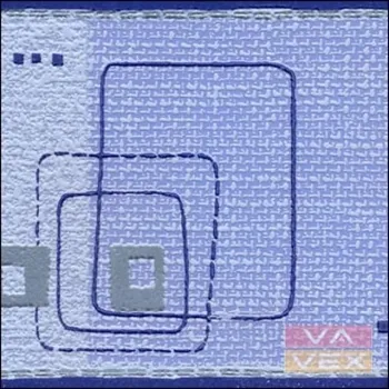 Tapeta Tapeta bordura 3630124 modrá vinyl