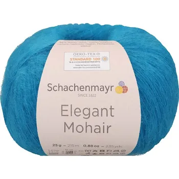 Příze Schachenmayr Elegant Mohair 68 Paví (Schachenmayr Elegant Mohair Pfau)