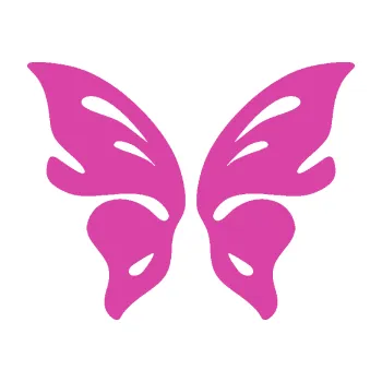 Samolepící dekorace Motýl 018 (16 - růžová) SAMOLEPKA NA AUTO, NÁLEPKA, FÓLIE, POLEP, TUNING, VLASTNÍ TEXT, TISK, AUTOSAMOLEPKY.cz, POLEPY, OBRÁZEK, LOGO, 3D STICKERS