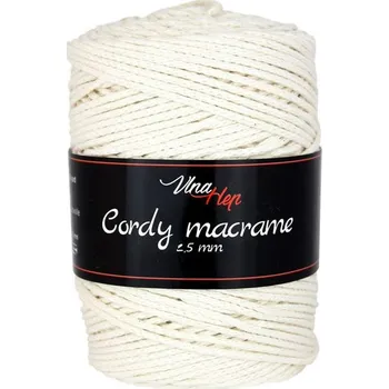 Příze Cordy Macrame, 8171, smetanová