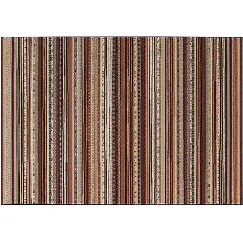 Koberec ORIENTAL WEAVERS Moderní exkluzivní koberec ETNO NOBLES pruh červený 200x290