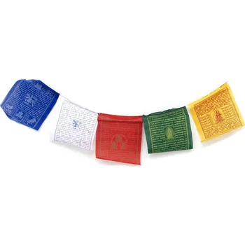 Vlajka Tibetské modlitební vlaječky Lungta v3.3 20 x 24 cm 10 ks