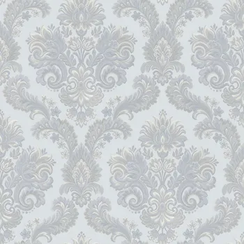 Tapeta Cristiana Masi by Parato Šedo-modrá zámecká vliesová tapeta na zeď, 28826, Thema, Cristiana Masi by Parato, velikost 10,05 x 0,53 m