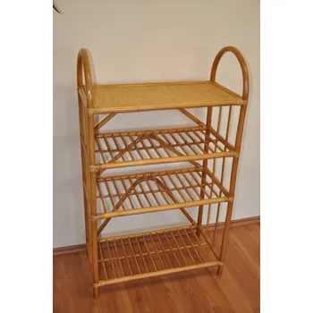 Zahradní úložný box Botník Emma otevřený medový