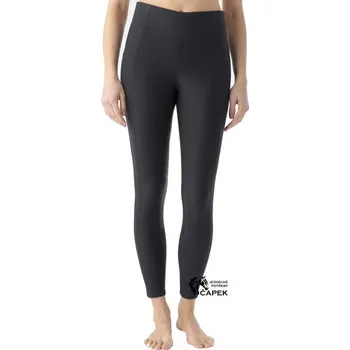 Jezdecké kalhoty Zimní legíny Equiline -CONNYF- - Černá/006 - L