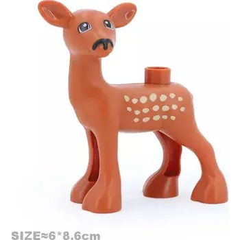 Figurka Figurky ke stavebnici | Farmářská zvířata - Samice jelena Sika