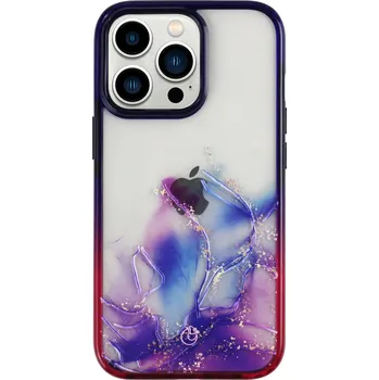 Pouzdro na mobilní telefon Covereon AKVAREL 2.0 kryt na iPhone 14 Pro Max - Summer