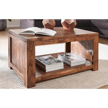 Konferenční stolek Konferenční stolek z masivu Kolins 90 x 60 cm akácie