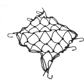 Diverse / Import Síťka na zavazadla 42x42cm černá s 6ti háky 42118