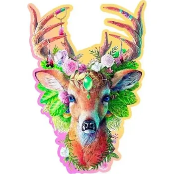 Puzzle Dřevěné puzzle Módní jelen 250 dílků EKO