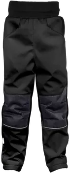 Chlapecké kalhoty WAMU Softshellové kalhoty zateplené černé