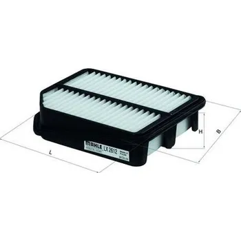 Vzduchový filtr Vzduchový filtr KNECHT LX 2612