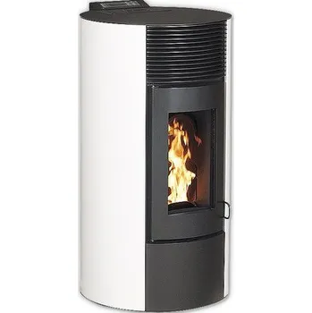 Krbová kamna Peletová kamna Interstoves Paola 9 bílé 8,9 kW