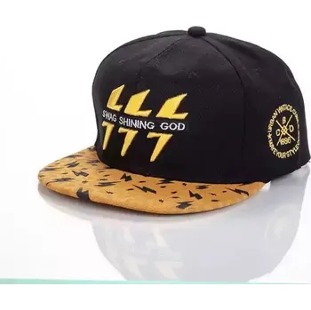 Pokrývka hlavy Hip hop unisex snapback - SW-černá