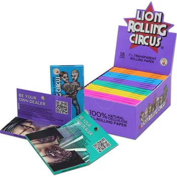Lion Rolling Circus celulózové papírky 1¼