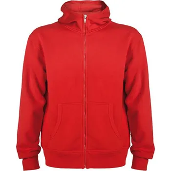 Pánská mikina Roly Montblanc Pánská mikina s kapucí CQ6421 Red 60 XXL