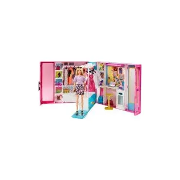 Panenka Mattel Barbie Šatník snů s panenkou GBK10