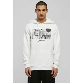 Pánské tričko Pray 2.0 Hoody - white 3XL