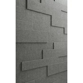 Obklad Meister SP 800 Filc čedičově šedá 4502 , 300x840 mm, 4803084502