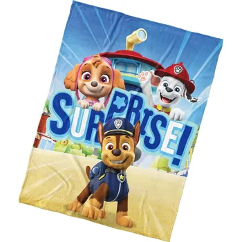 Dětská deka Dětská deka Tlapková Patrola Překvápko 130x170 cm