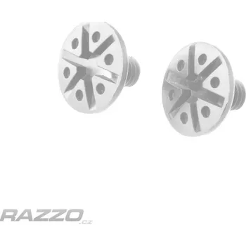 Helma na motorku Náhradní šroubky kšiltu helmy FOX V1 Visor Screw White 23-..