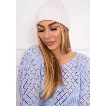 Čepice Kesi Dámská čepice Grace bílá Univerzální