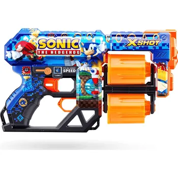 ZURU X-Shot Skins Sonic s 12 náboji