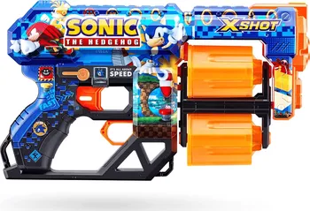 Dětská zbraň ZURU X-Shot Skins Sonic s 12 náboji