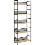 Signal Policový regál RAW R5 dub / černý