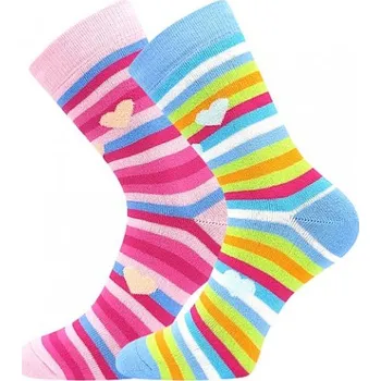 Pánské ponožky VoXX Boma Lonka Litex+Boma PRUHANA 02, Boma PRUHANA 02, Boma, 120533 Mix B 39-42 (26-28)