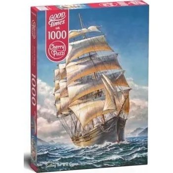 Puzzle Cherry Pazzi Puzzle - Plachetnice 1000 dílků