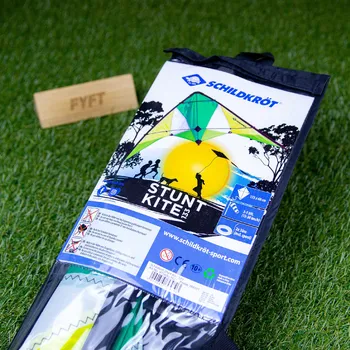 Stunt Kite - létající drak pro začátečníky Barva: Zelená 133