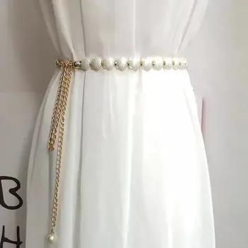 Řetízek Dámský řetízek na pas | Stylový opasek - B