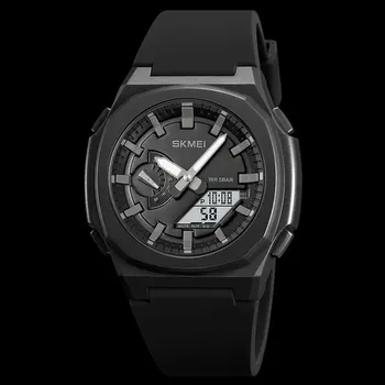 Hodinky Vodotěsné pánské sportovní hodinky - Černá Šedá Bílá