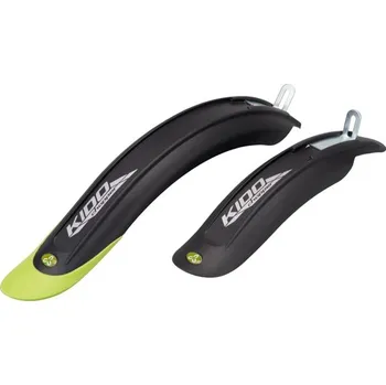 Blatník na kolo Blatníky CTM KIDO, SDS, černa/limetková,20"