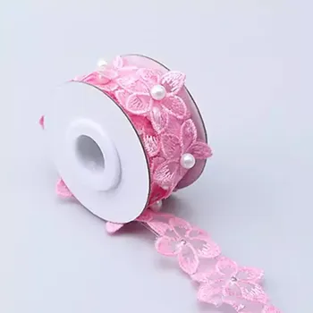 Ručně výšivková krajka | 0,9 m x 3,3 cm - 12