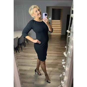 Dámské šaty Trynite Šaty elegantní K-630 černá 50