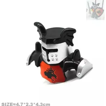 Stavebnice LEGO Stavebnice středověkého rytířského hradu | Styl Lego - Zlá zbroj