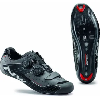 Pánské cyklistické tretry Boty / tretry - NORTHWAVE Extreme Reflective - černá 44