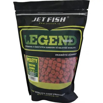 Legend Range - Pelety 1kg - 12mm : ŠVESTKA/ČESNEK