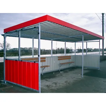 Přístřešek na auto HTI Autobusová čekárna prosklená menší A 951