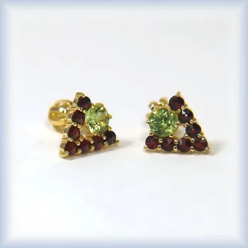 Náušnice bílé zlato