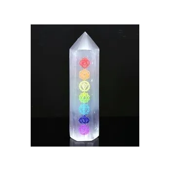 Selenitová věž čakrová