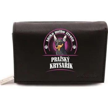 Peněženka STRIKER Dámská kožená peněženka Pražský krysařík