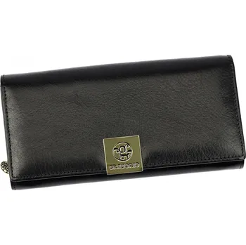 Dámská kožená peněženka černá - Gregorio Lorenca černá